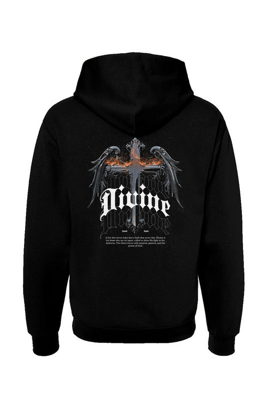 Divine Eternal Flame Fleece Hoodie
