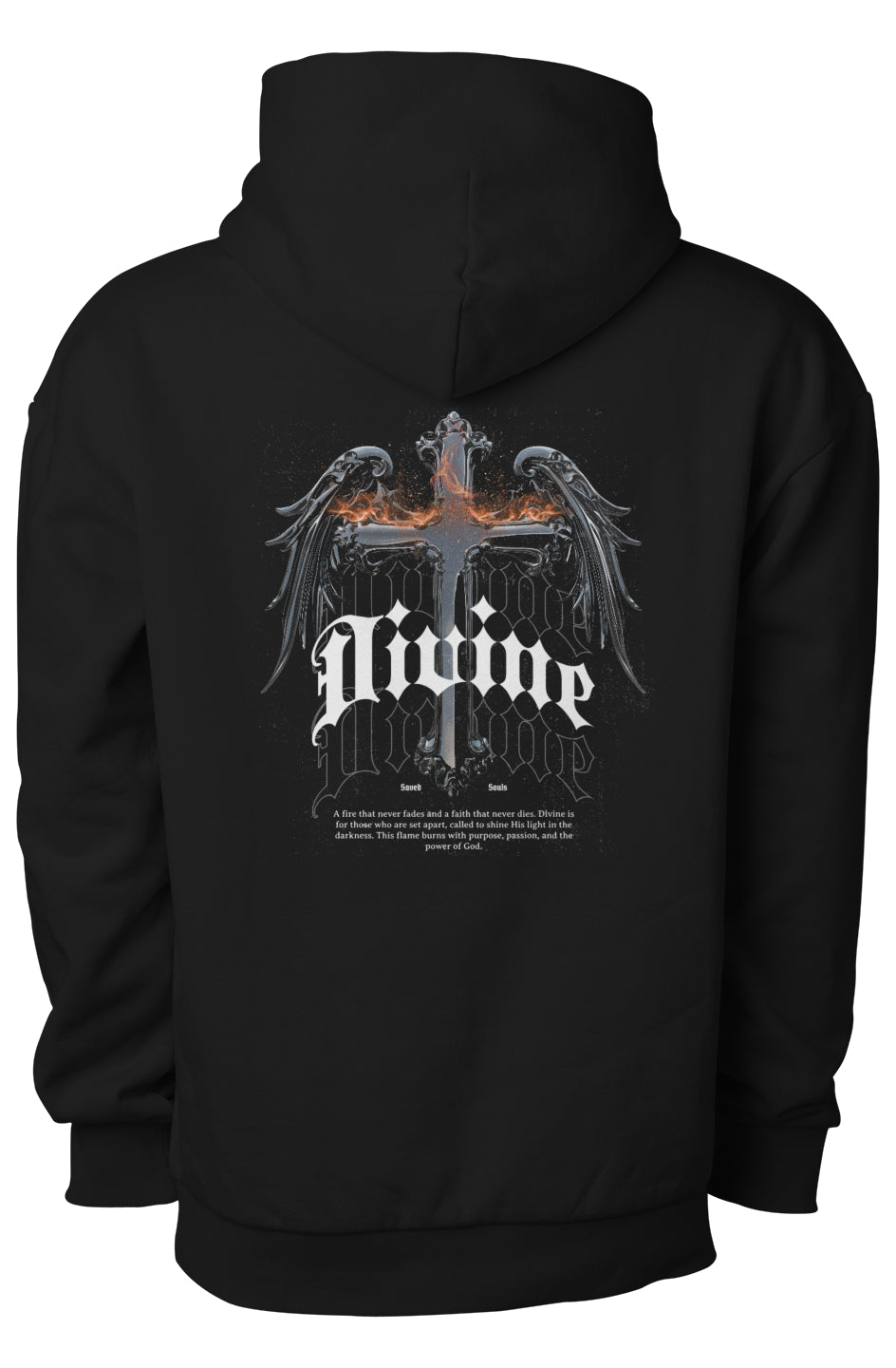 Divine Eternal Flame Heavyweight Pullover Hood